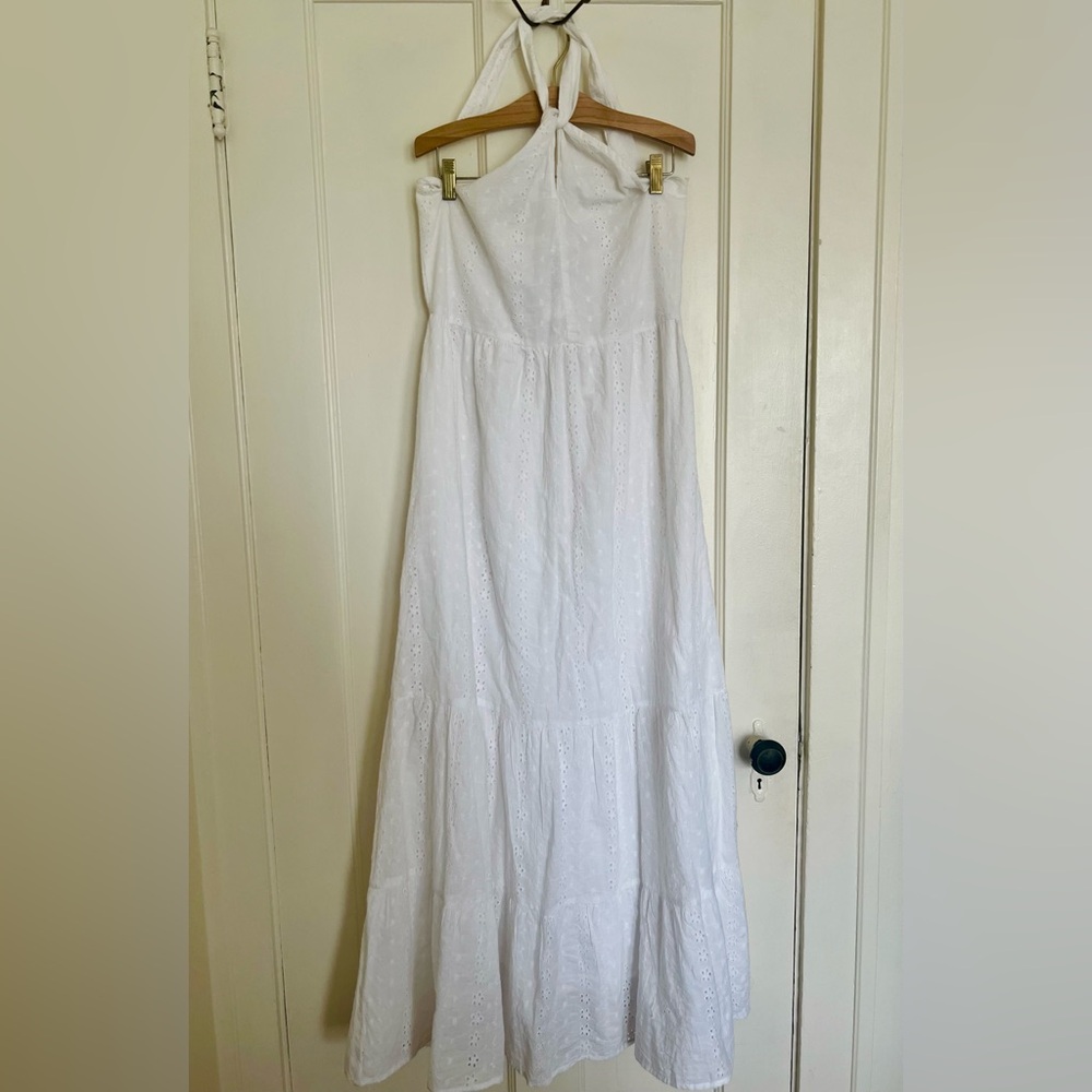 Jessica Simpson White Maxi Dress